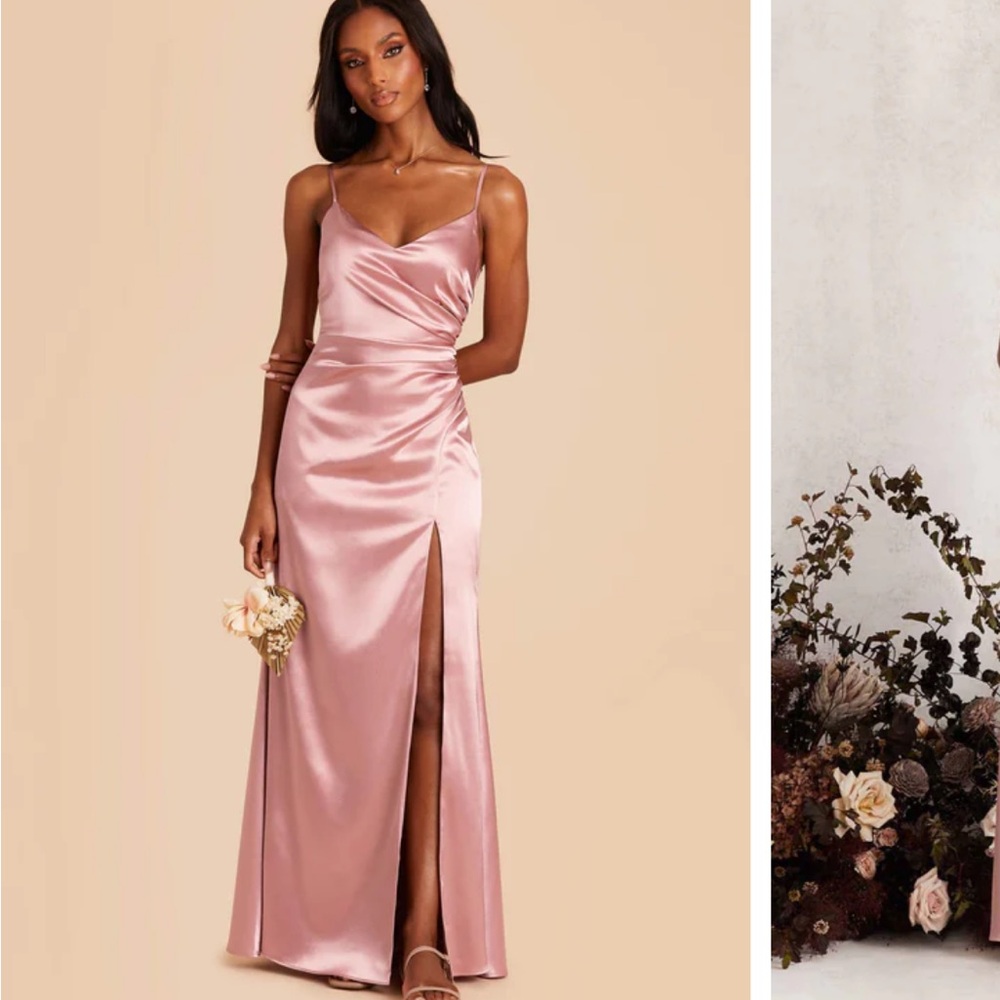 Birdy Grey Satin English Rose Catherine Dress